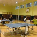 Stolní tenis - přátelské utkání na ZŠ Krestova